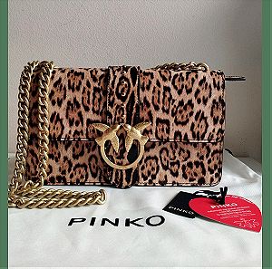 Pinko love simply bag τσάντα γυναικεία δερμάτινη
