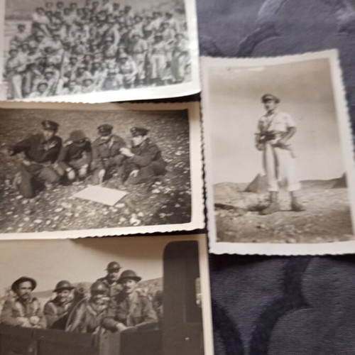Military photos used, set of 5, circa 1950