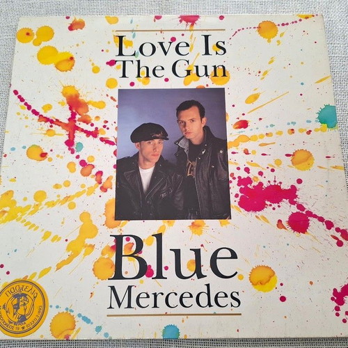 Blue Mercedes Love Is The Gun 12' βινύλιο μεταχειρισμένο, ηλεκτρονική