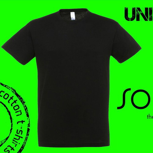 Sol's Regent T-shirt 100% cotton, new, deep black