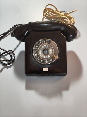 Vintage Τηλέφωνο RFT W63 Ανατολικής Γερμανίας 1966 μεταχειρισμένο