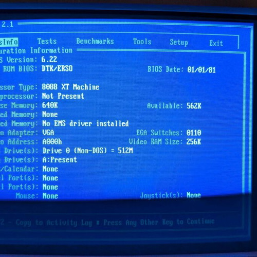 VGA 1024i Retro Headland HT208 Video7 ISA 16-bit graphics card used