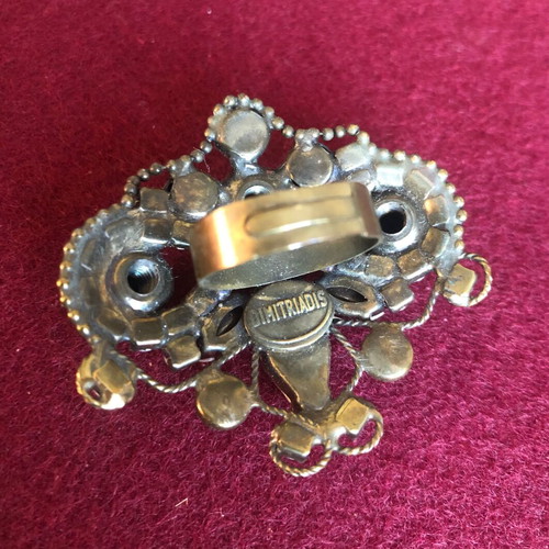 Artwear Dimitriadis baroque multicolored ring