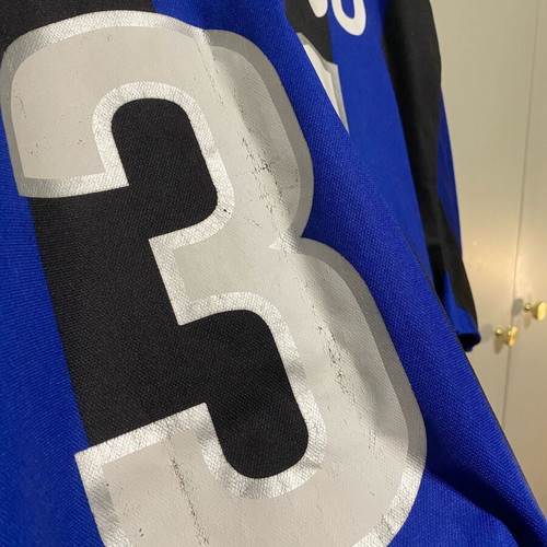 Inter Milan 1999–2000 jersey used, #31 Grigoris Georgatos