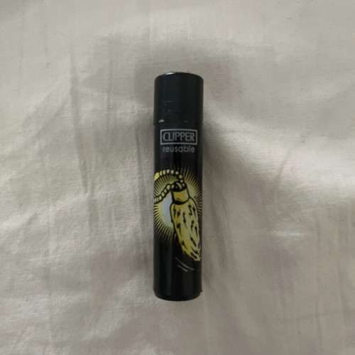 Clipper lighter best of luck 3/4 used, empty for collectible use