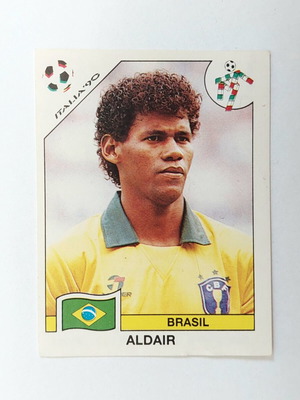 Αυτοκόλλητο Panini Italia '90 Aldair No. 198 Βραζιλία