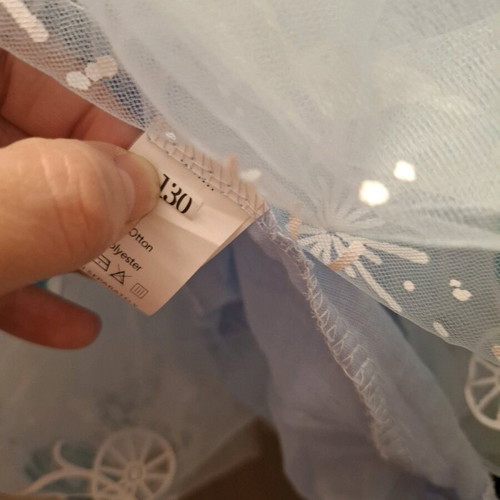 Cinderella costume like new, size up to 115cm