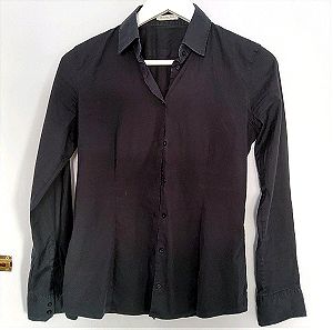 00s Massimo Dutti Fitted Cotton Shirt