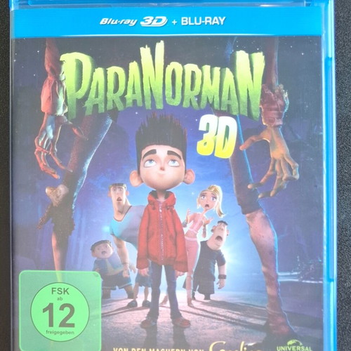 ParaNorman Blu-ray 3D and Blu-ray, like new, dubbed in Greek