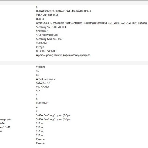 Samsung EVO 870 SSD 1TB like new