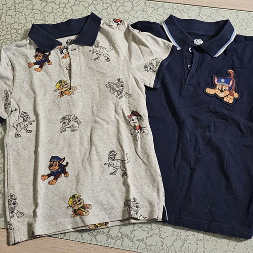 Paw Patrol Polo Shirts for Boys set of 2 like new