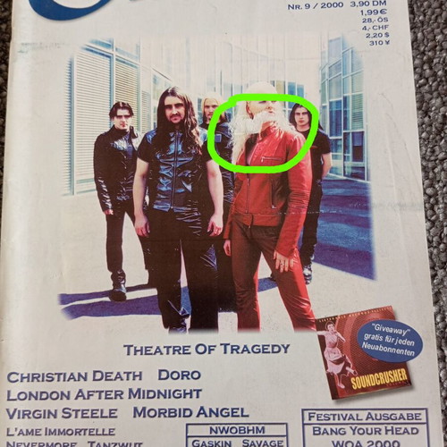 Oblivion #9 2000 magazine like new, German language