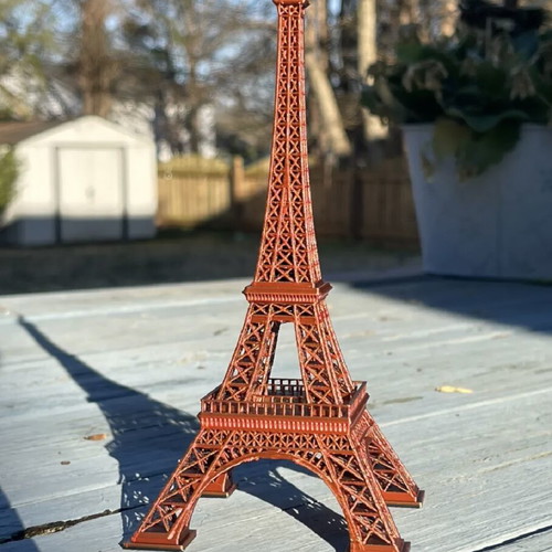 3d Printed Eiffel Tower new