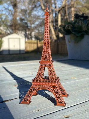 3d Printed Eiffel Tower new