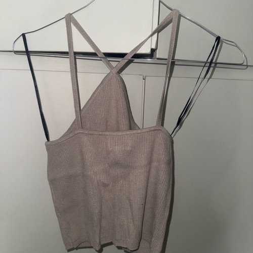 Blouse new beige size S from H&M