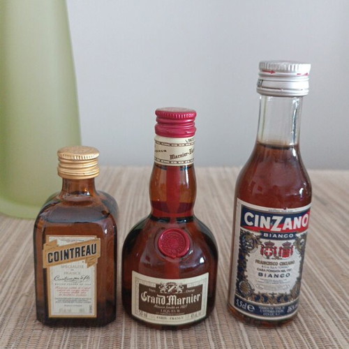 Miniature bottles used, pack of 21