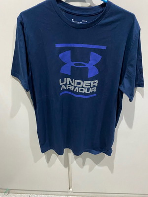 Under Armour ανδρική κοντομάνικη μπλούζα GL Foundation σαν καινούργια, γκρι και μπλε