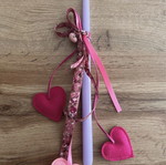 Easter candle handmade and new