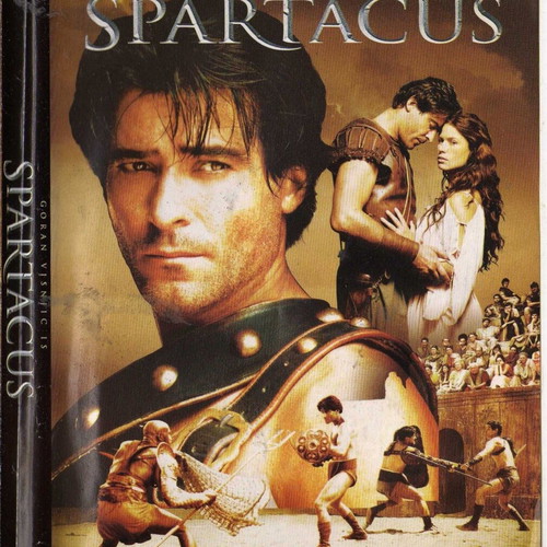 Spartacus DVD με ελληνικούς υπότιτλους, δράσης δράμα ιστορική