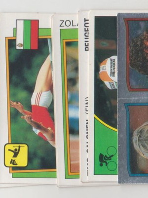 Panini Supersport 1986 27 διαφορετικά χαρτάκια με πλάτη σε άριστη κατάσταση