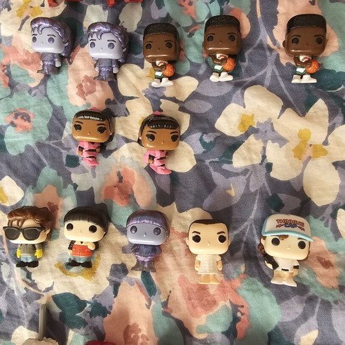 Stranger Things Kinder Figures like new