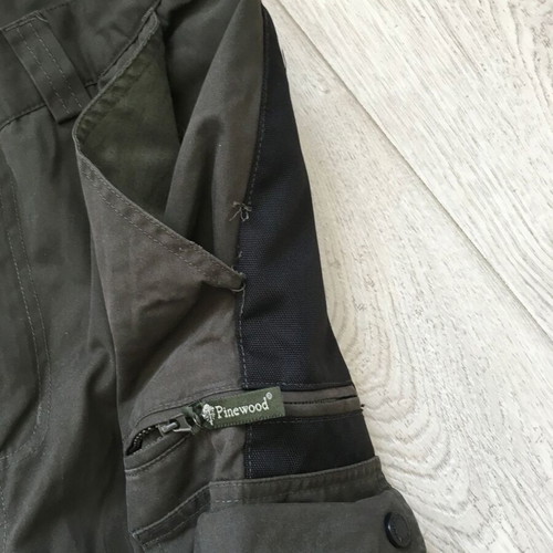 Pinewood men's hiking trousers used, UK 32, colorful