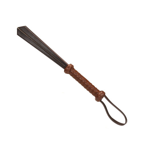 Sadomasochism tool like new with handmade handle and genuine leather