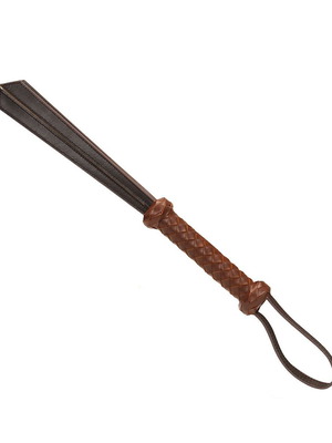 Sadomasochism tool like new with handmade handle and genuine leather