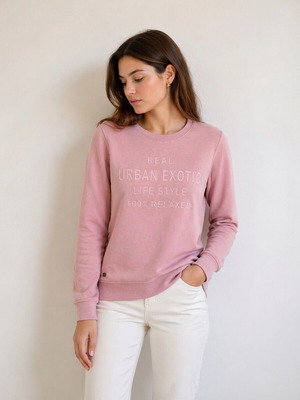WE spring sweatshirt pink like new, size XS