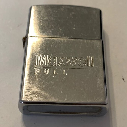 Maxwell lighter used