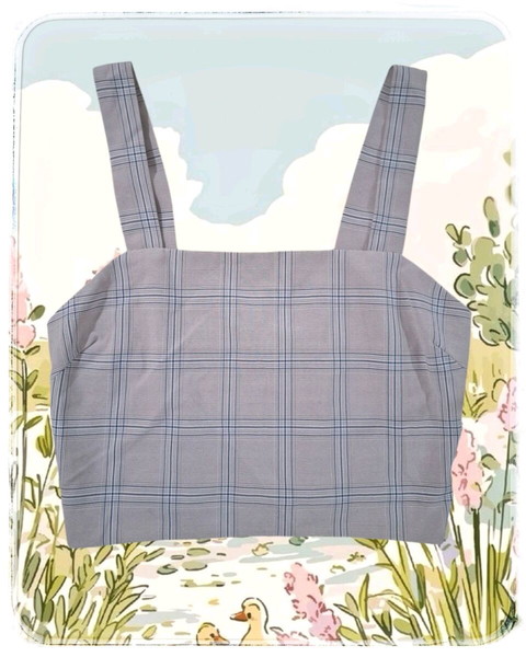 Chic Crop Top Large μπλουζακι