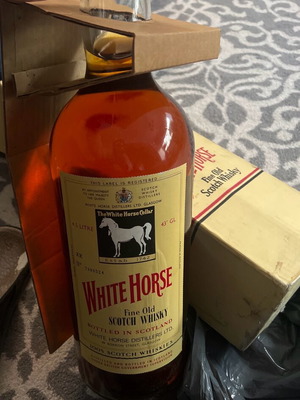 White Horse Fine Old Scotch Whisky new 4.5 liters 43° GL