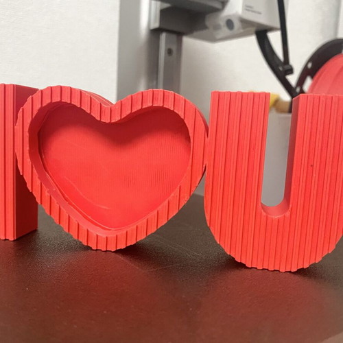 I love U decorative item new with photo, personalized love gift