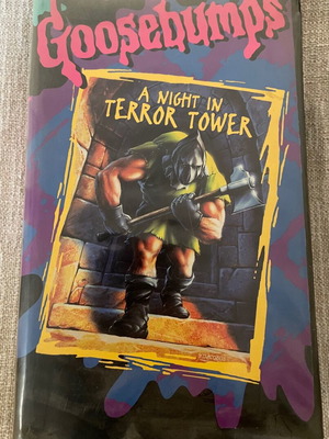 Goosebumps: A Night In Terror Tower VHS tape