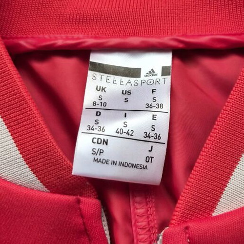 Adidas Stella McCartney retro jacket like new, red and white