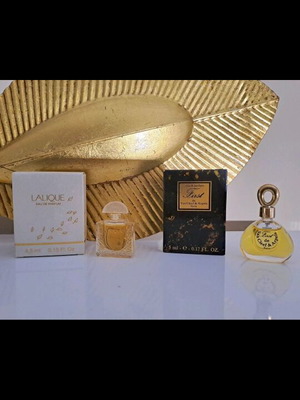 Lalique και Van Cleef Eau de Parfum μινιατούρες νέες, αυθεντικές