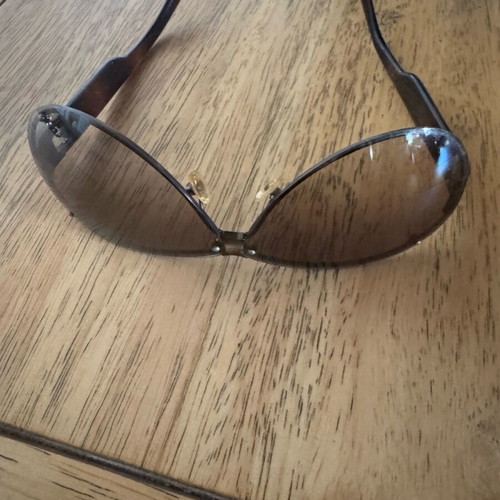 Gucci women's sunglasses used with brown lenses