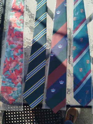 Luigi ties new, multicolored, pack of 24