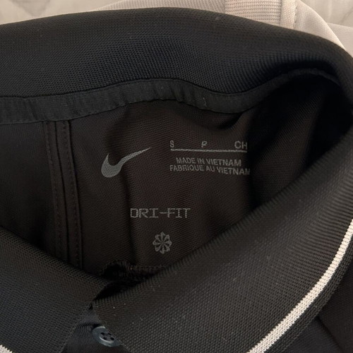 Nike Dri-FIT Academy 21 Polo shirt black and white, size S