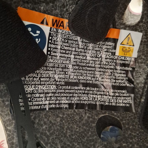 Scoot & Ride Kids Helmet XXS-S Rose with LED Light like new