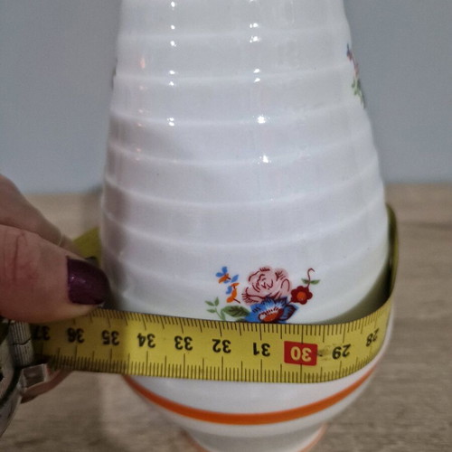 Vintage porcelain vase Dorohoi 17 cm like new
