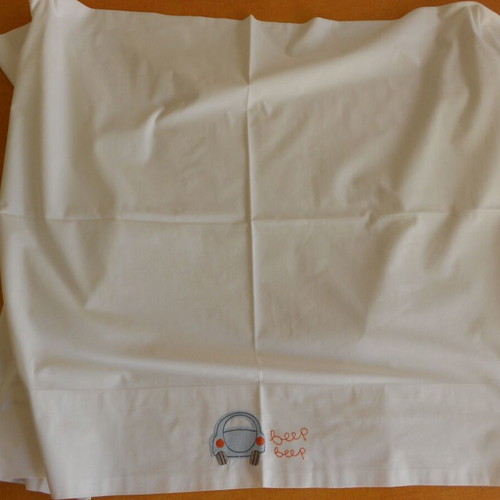 Baby crib bedding set Beep-Beep by Mothercare like new