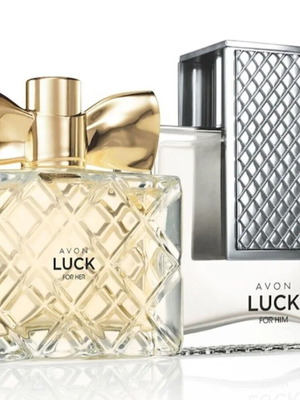Σετ αρώματα Avon Luck καινούργιο, Eau de Parfum 75 ml