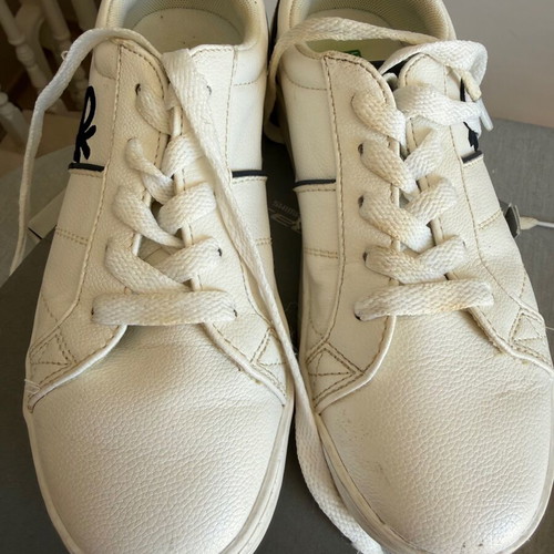 Benetton white kids' sneakers size 33