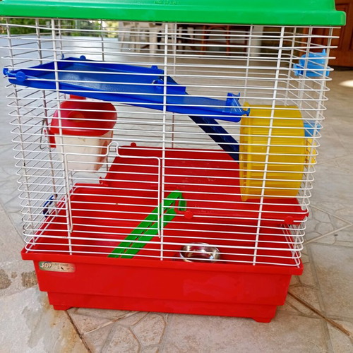 Hamster cage used, in good condition