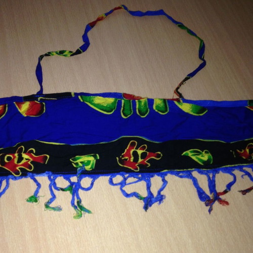 Beach top new with colorful fringes