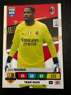 Κάρτα Mike Maignan FIFA Adrenalyn 365 μεταχειρισμένη #334