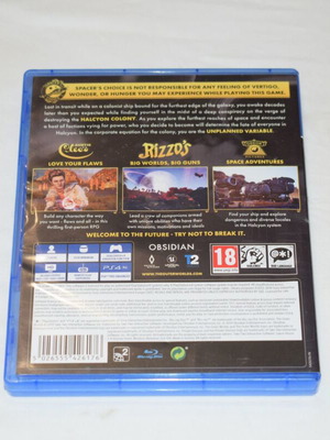The Outer Worlds PS4 game