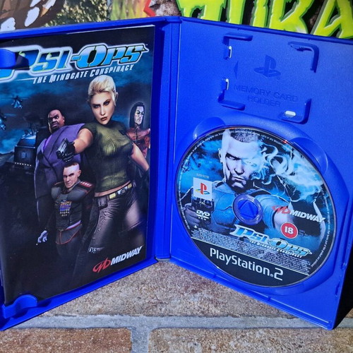 Psi Ops The Mindgate Conspiracy PlayStation 2 mint