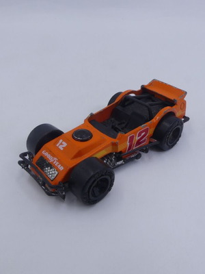 Matchbox Modified Racer #12 used, broken, orange, 1987 vintage